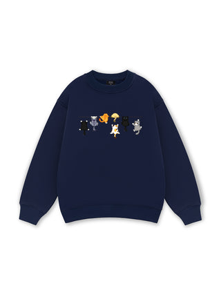 Cat Line Up Sweater