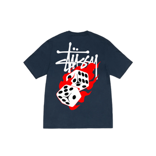 Áo Thun Oversize Stussy Flame Dice