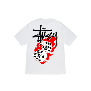 Áo Thun Oversize Stussy Flame Dice