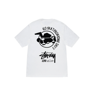 Áo Thun Oversize Stussy Go Skateboarding