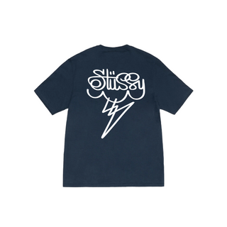 Áo Thun Oversize Stussy Lighting Logo