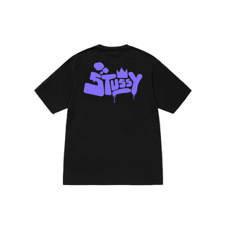 Áo Thun Oversize Stussy Purple Smoke