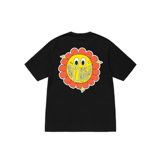 Áo Thun Oversize Stussy Smile Sunflower