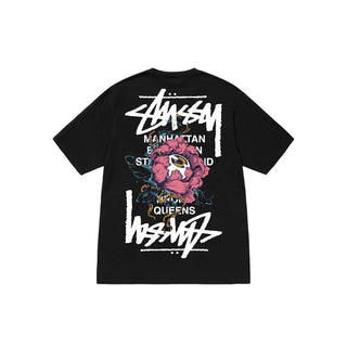 Áo Thun Oversize Stussy Floral Eye