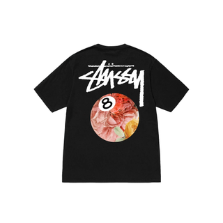 Áo Thun Oversize Stussy Floral 8Ball