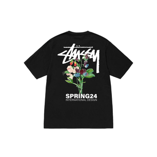 Áo Thun Oversize Stussy Floral Spring24