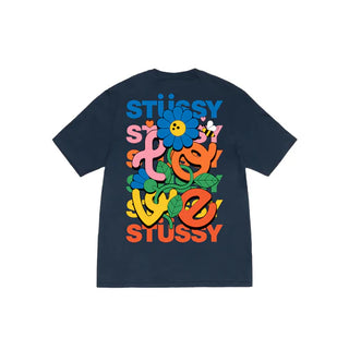 Áo Thun Oversize Stussy Floral LOVE