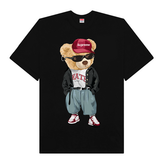 Áo Thun Oversize Supreme Bear Hip Hop