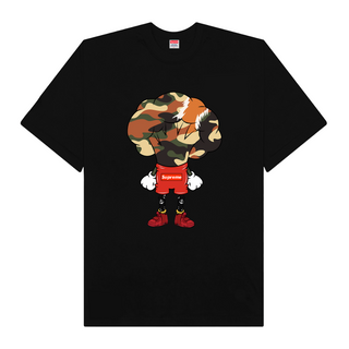 Áo Thun Oversize Supreme Cute Bape