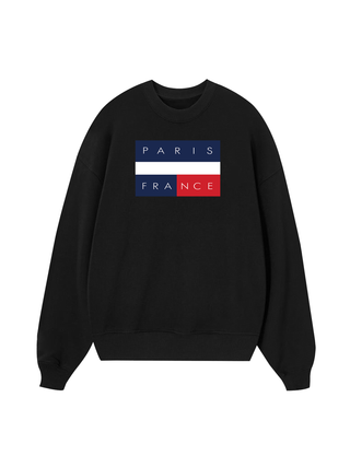 Paris France Flag Sweater