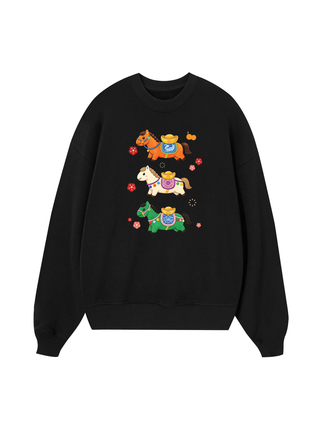 Tết Bính Ngọ 3 Chú Ngựa Sweater