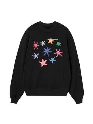 Tropical Star Fish Sweater