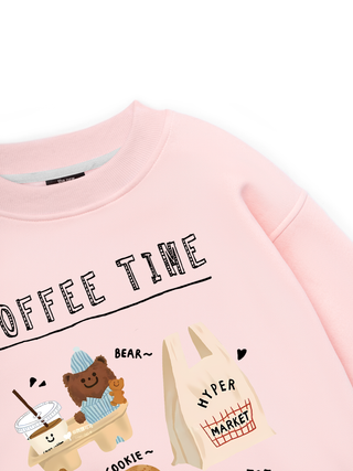 Sweet Pastry Coffee Time Sweater