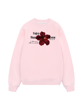 Floral Enjoy Summer Sweater