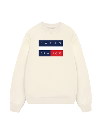 Paris France Flag Sweater