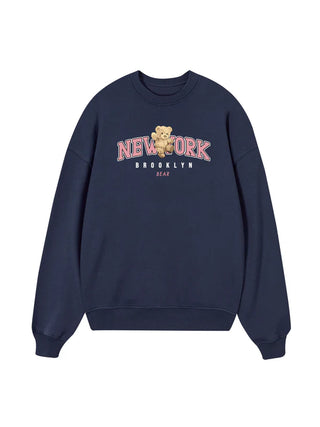 City Pink New York Bear Sweater