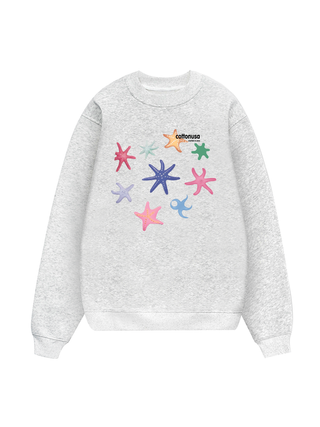 Tropical Star Fish Sweater
