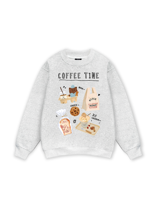 Sweet Pastry Coffee Time Sweater