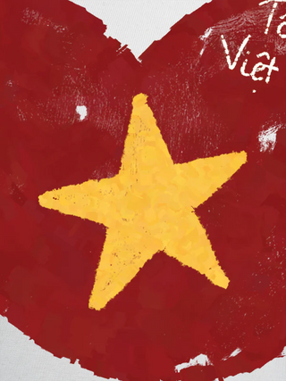 Áo Thun Ringer Relaxed Fit Tôi Yêu Việt Nam