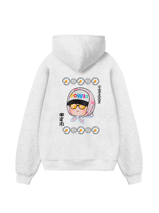 Floral With GD Chibi Daisy Flower Hoodie