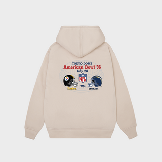 Áo Hoodie NFL Tokyo Dome 1996 Chargers Vs Steelers