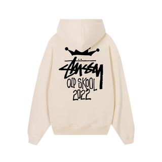 Áo Hoodie Stussy Old School 2022