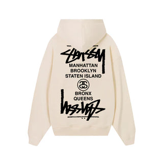 Áo Hoodie Stussy Doulbe