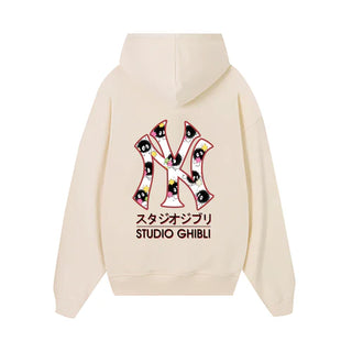 Áo Hoodie MLB New York Yankees x Ghibli Studio