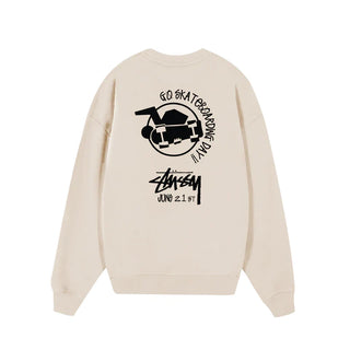 Áo sweater Stussy Go Skateboarding