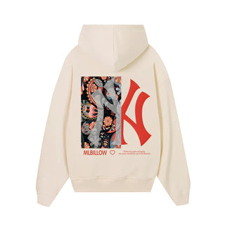 Áo Hoodie MLB Floral Red Flower MLBILLOW