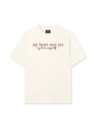 Áo Thun Relaxed Fit My Heart Say Yes