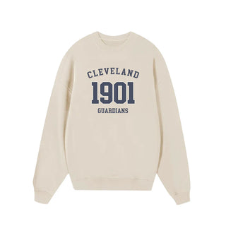 Áo sweater MLB Sleeve Cleveland