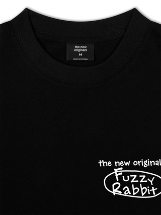 Áo Thun Relaxed Fit Doodle Fuzzy Rabbit