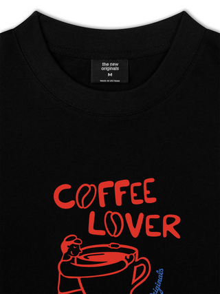 Áo Thun Relaxed Fit Coffee Lover Club