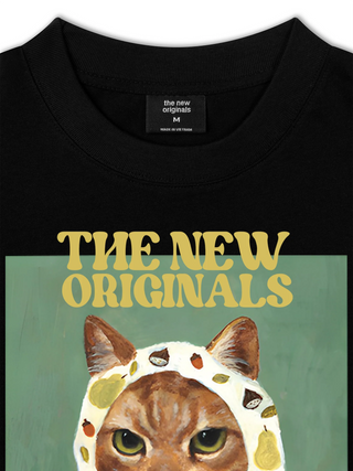 Áo Thun Relaxed Fit Lady Cat