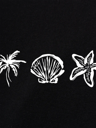 Áo Thun Ringer Relaxed Fit Tropical Sea You Soon