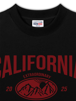 Áo Thun Relaxed Fit USA California Extraordinary