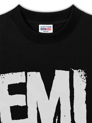 Áo Thun Relaxed Fit Rapper Eminem Recovery