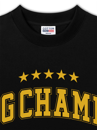 Áo Thun Relaxed Fit Champions Dont Quit