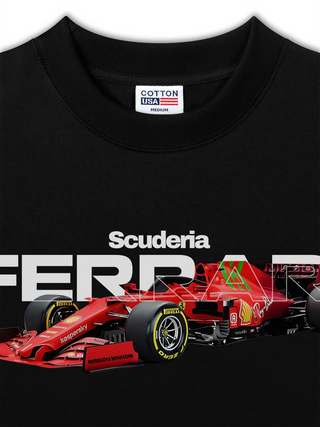 Áo Thun Relaxed Fit  Ferrari The Pracing Horse