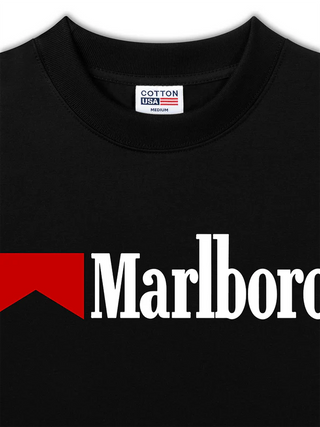 Áo Thun Relaxed Fit  Marlboro Typo Logo