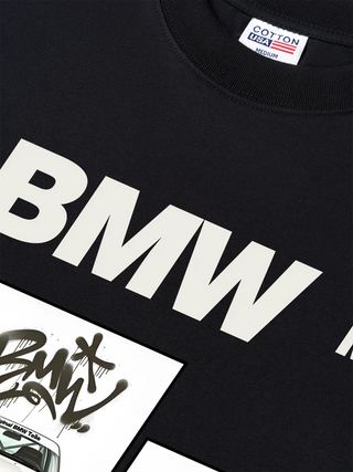 Áo Thun Relaxed Fit BMW E30 M3 White