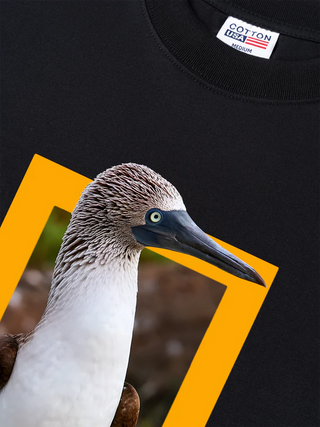 Áo Thun Relaxed Fit Wild Life Poetry Is Like a Bird