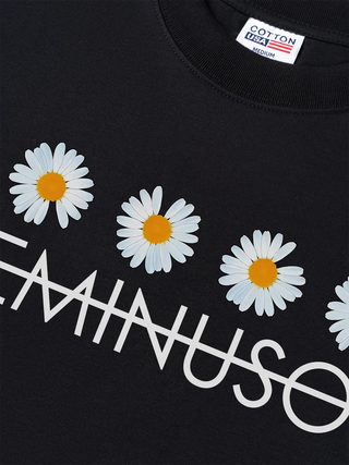 Áo Thun Relaxed Fit Floral Daisy Line