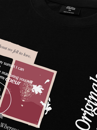 Áo Thun Relaxed Fit TROPICAL At Least We Fell In Love