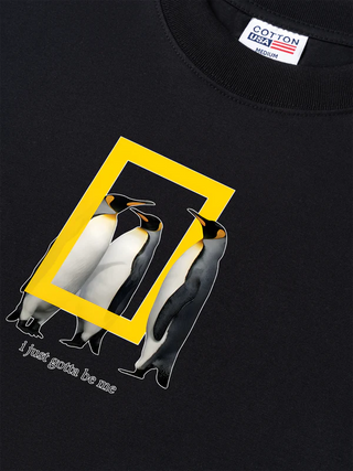 Áo Thun Relaxed Fit  Wild Life I Just Gotta Be Me