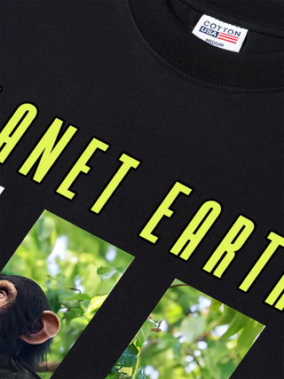 Áo Thun Relaxed Fit Wild Life Planet Earth Forests