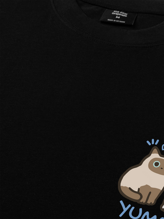 Áo Thun Relaxed Fit Yummy Luv Cat Couple