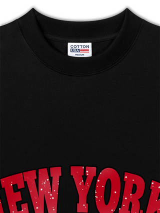 Áo Thun Relaxed Fit City New York Brooklyn