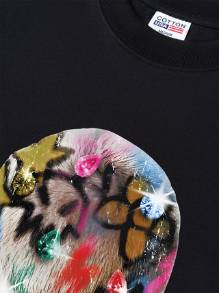 Áo Thun Relaxed Fit  Rapper Hip Hop Style Racing Star